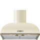SMEG Campana decorativa  KS59POE2. Ancho 90 cm. Crema. Clase A